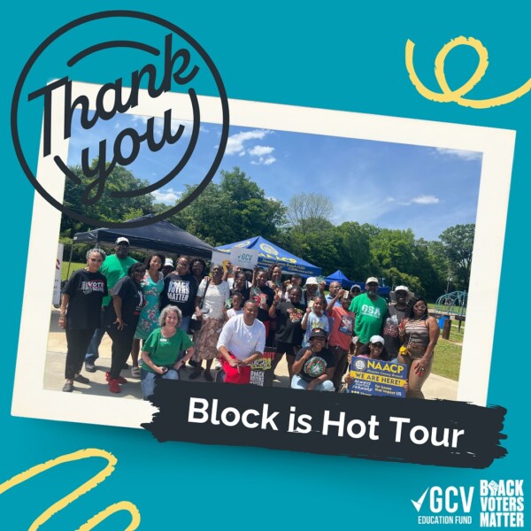Thank you, Warner Robins!We’re incredibly grateful to everyone who came out for The Block is Hot event with Black Voters Matter—it was such a powerful day of connection, community, and action!

Big thanks to 13WMAZ for covering the event, and our GCVEF team for shining a light on the importance of EMC accountability in Flint Energies. 

We educated, engaged, and built meaningful relationships with new friends and partners in the area—and we were able to help five families pay their electric bills.

Let’s keep showing up for each other and building power, together!